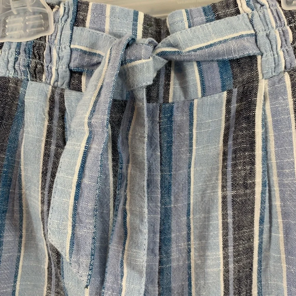 Girls Justice Striped Pants | Blue & White | Size 10 | NWT - Picture 5 of 9